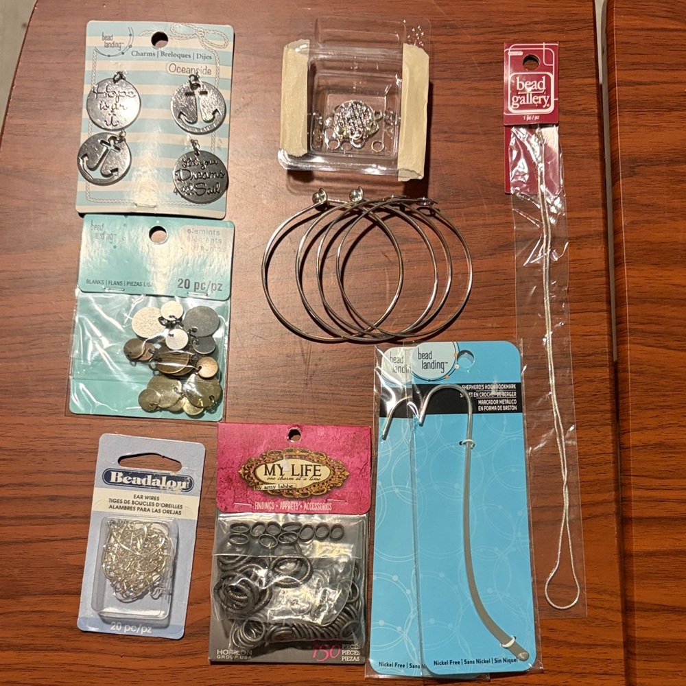Jewelry and Bookmark Making Supplies Set
